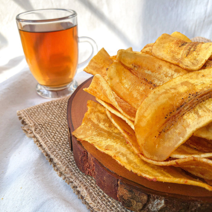 

FREE ONGKIR KERIPIK PISANG KEPOK ASIN/MANIS @250gr