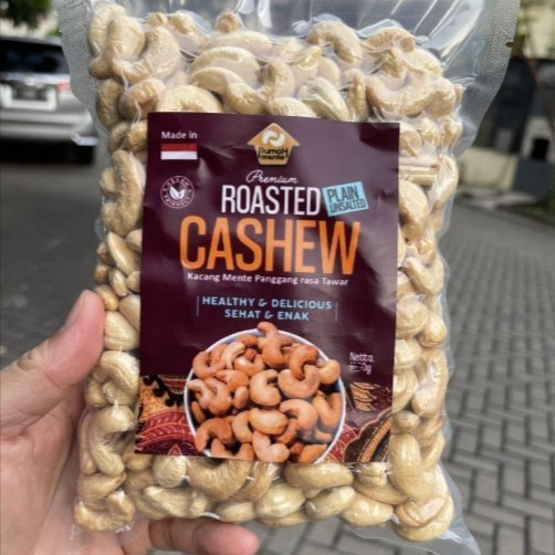 

TERPERCAYA PREMIUM KACANG METE UTUH MATANG PANGGANG 500GR (UKURAN SUPER)