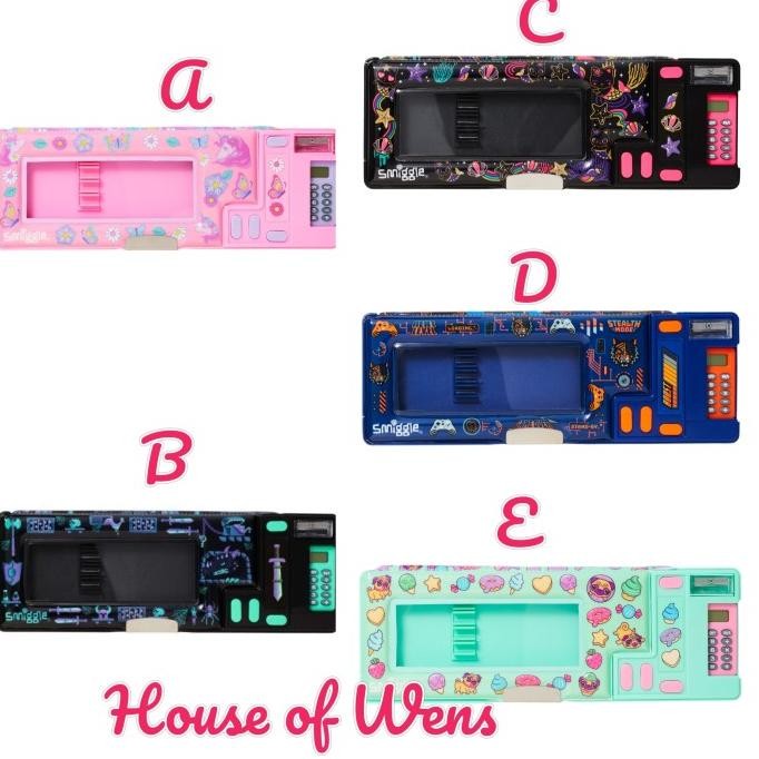 

HARGA DISC - SMIGGLE HEY THERE POP OUT PENCIL CASE ORIGINAL - TEMPAT PENSIL