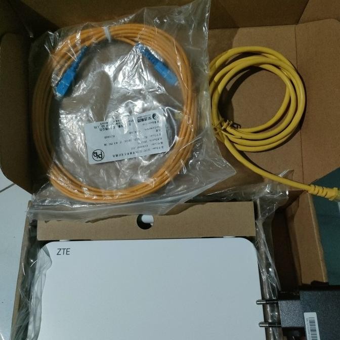 ONT MODEM ZTE F609 V3 NEW GRESS FULLSET