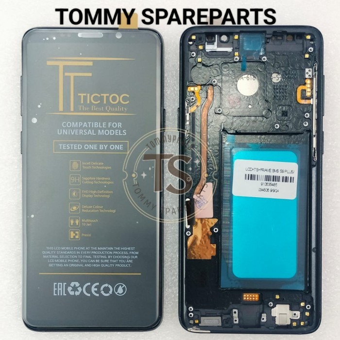 LCD TOUCHSCREEN PLUS FRAME SAMSUNG GALAXY S9 PLUS G965 G965F OLED2