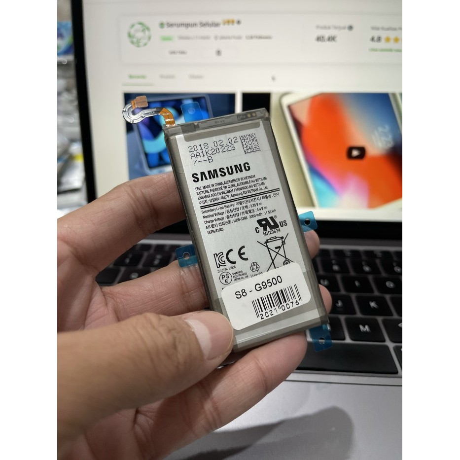 Batre Baterai Battery Samsung S8 Original