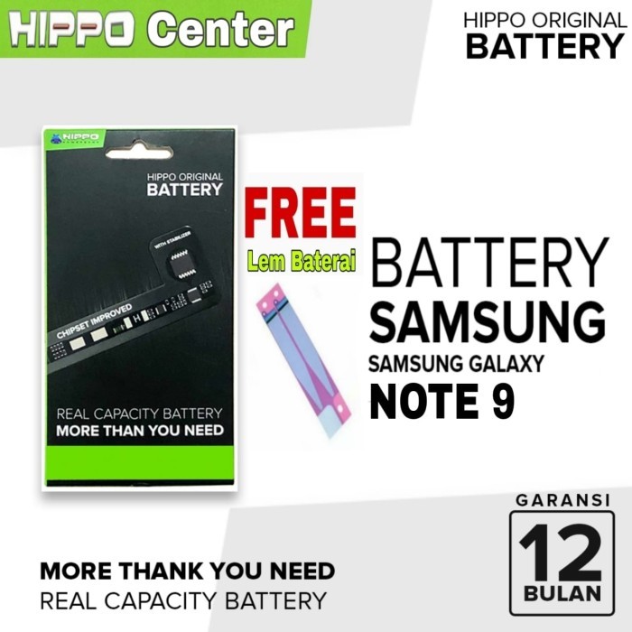 Baterai Hippo SAMSUNG Note 9