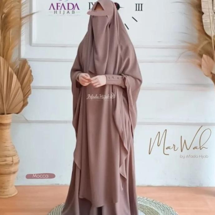 READY Marwah Series Gamis Set Cadar Baby Yoris Afada Hijab KOKO