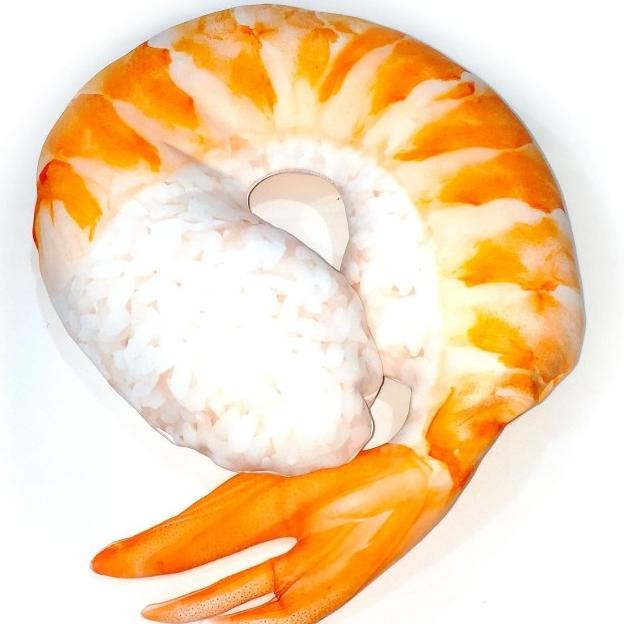 

Bantal Leher Udang Ebi Sashi Ggemar Makanan Jepang