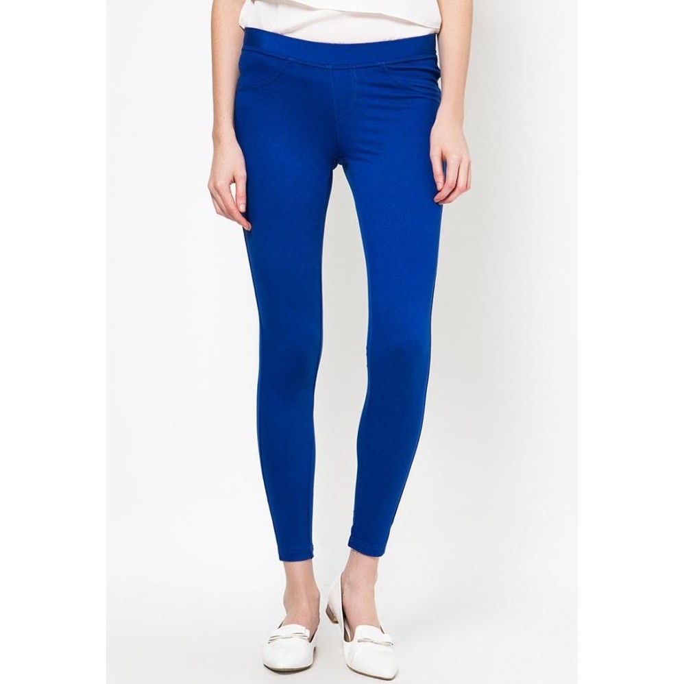 

BLUE- POINT ONE ELECTRIC BLUE PREMIUM JEGGING