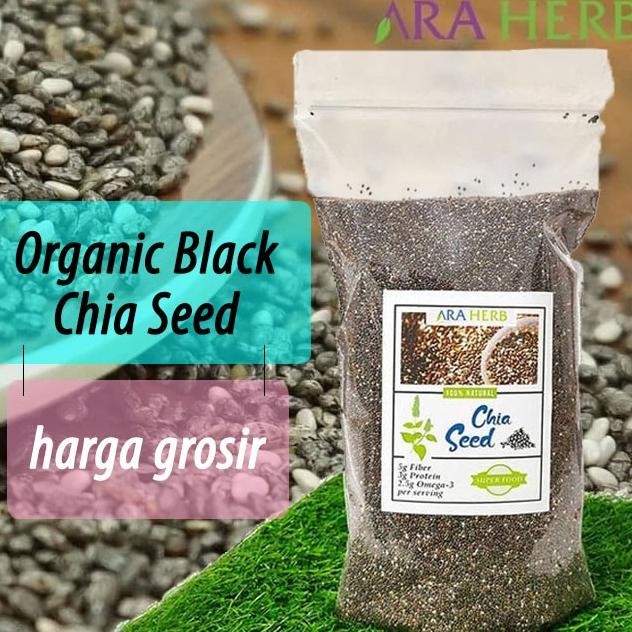 

Organic Bla Chia Seed Mexico 1Kg Product Ara