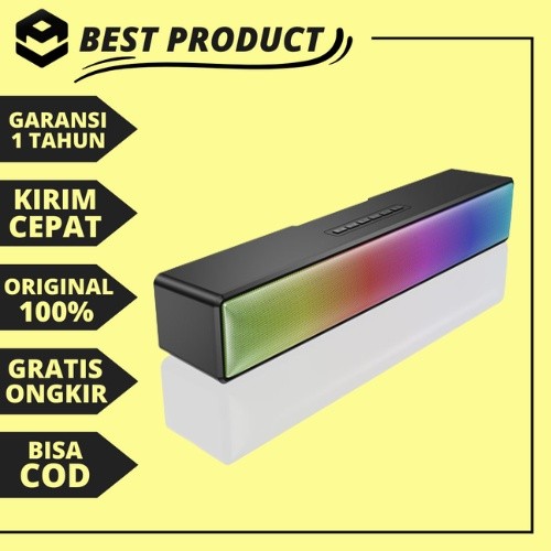 SPEAKER RGB ULTRA BASS SOUNDBAR TV BLUETOOTH HIGH QUALITY 100HZ-20KHZ