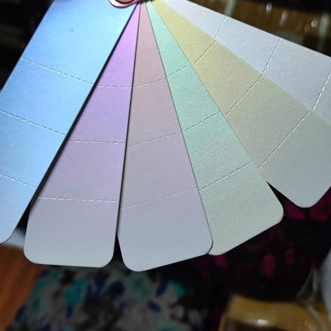 

BLUE- CAT MUTIARA-LEMBAYUNG /PEARL BLUE/VIOLET/GREEN/YELLOW/WHITE/ 1L