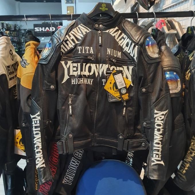 TERBARU - Jaket Yellow Corn YB 1109 Titanium Black Ivory Original