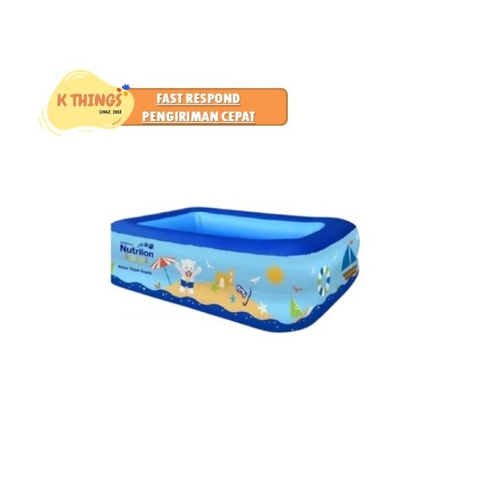 NUTRILON Kolam Renang Kolam Bola Karet Anak Bayi / Royal Swimming Pool