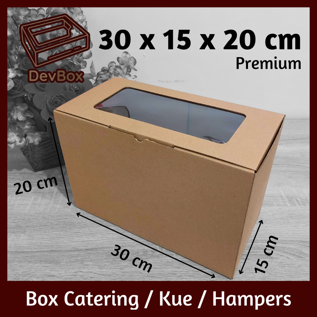 

Kardus Mika 30 x 15 x 20 cm | Kotak Makanan, Catering, Kue, Hampers, Hadiah | Model Pizza Tanpa Lakban