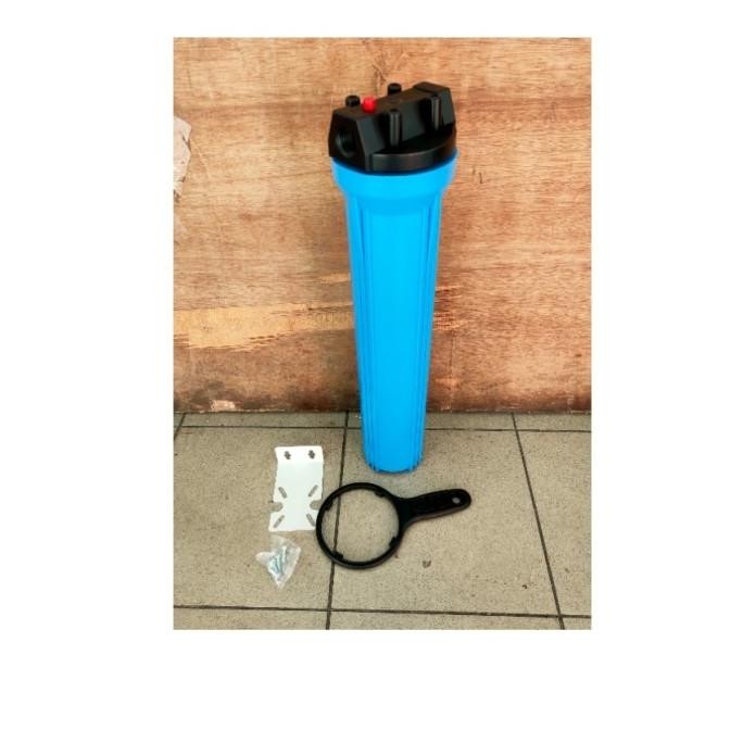 

BLUE- HOUSING FILTER BLUE 20"3/4 HOUSING BIRU 20 INCH DRAT BIASA
