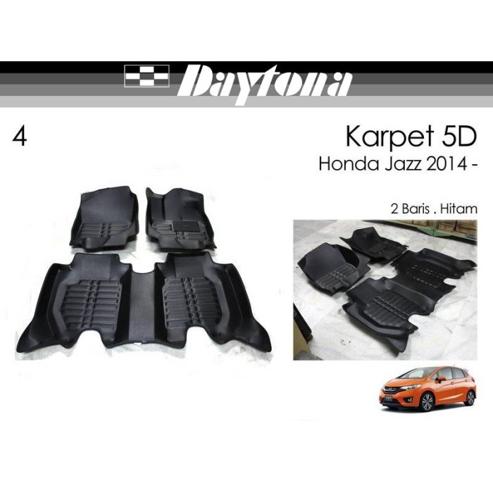 DAYTONA Karpet 5D Honda Jazz 2014-