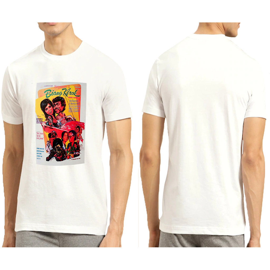 Kaos T-Shirt Putih Benyamin S Biang Kerok
