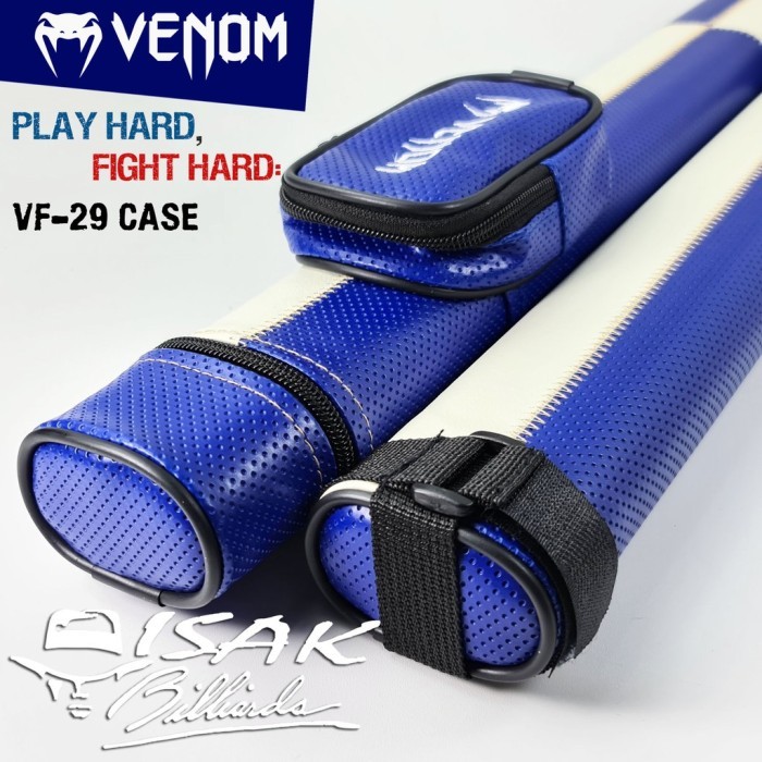 Venom 1X1 Case Vf-29 - Tas Stick Hard Cue Sarung Stik Pool Billiard