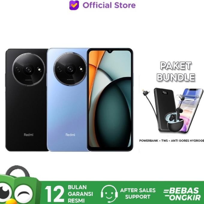 

BLUE- XIAOMI REDMI A3 4/128 GB GARANSI RESMI 4+4 128 GB BLACK BLUE NOT A2