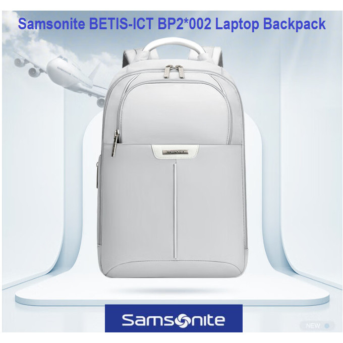 Backpack Laptop Samsonite Pria Wanita Casual Simple BP2*002 Original