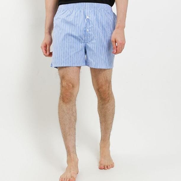 

BLUE- PAKAIAN DALAM PRIA WOVEN BOXER BLUE UGM22016BL
