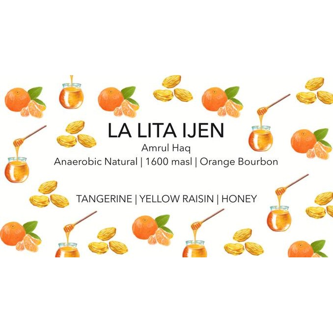 

Kopi Lalita Ijen - Anaerobic Natural - Hana Roastery - Specialty Coffee