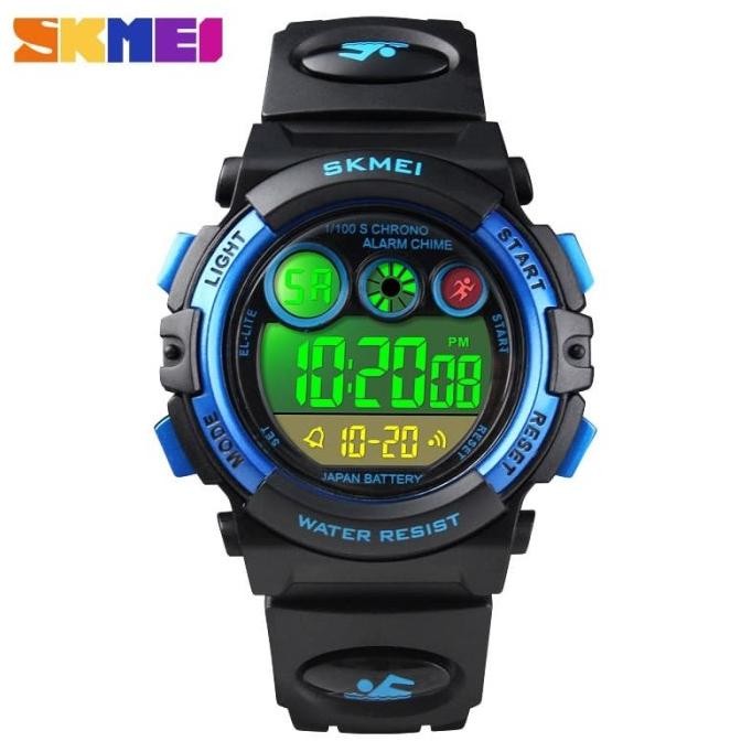

BLUE- JAM TANGAN ANAK DIGITAL SKMEI 1451 BK/BLUE WATER RESISTANT 30M