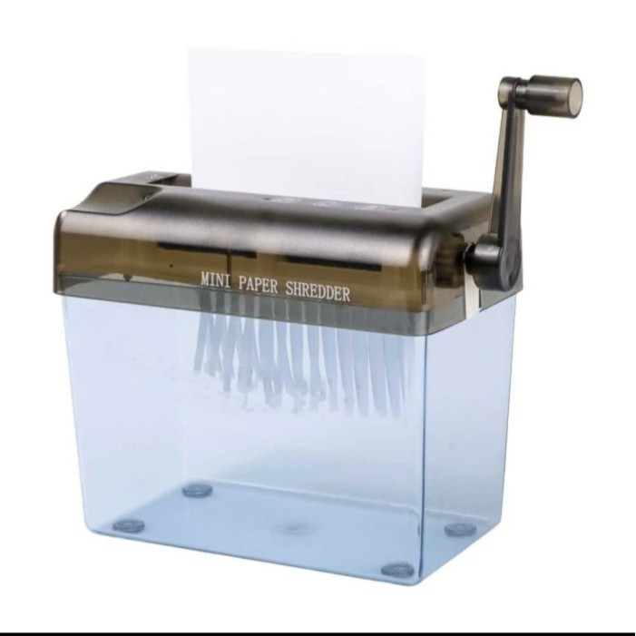 

TERMURAH - Penghancur Kertas Manual CD Card Paper Shredder