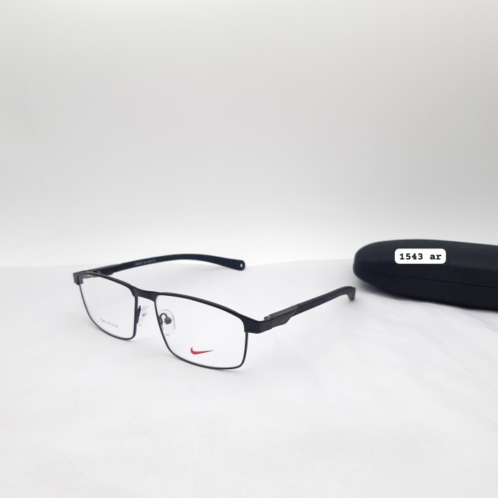 Frame kacamata minus pria sporty full frame nike grade original