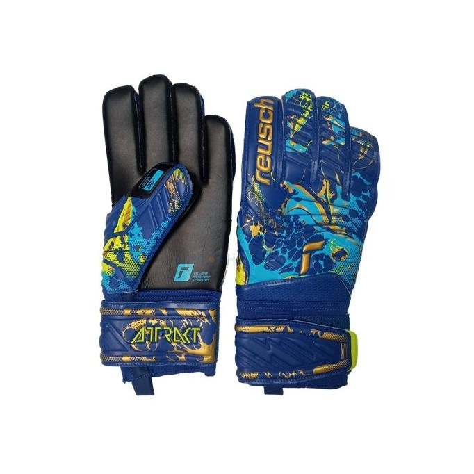 

BLUE- SARUNG TANGAN KIPER REUSCH ATTRAKT GRIP 4433 - BLUE GOLD