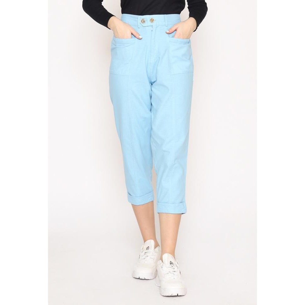 

BLUE- RODEO - CELANA WANITA - KEEY CAPRI PANTS - LIGHT BLUE