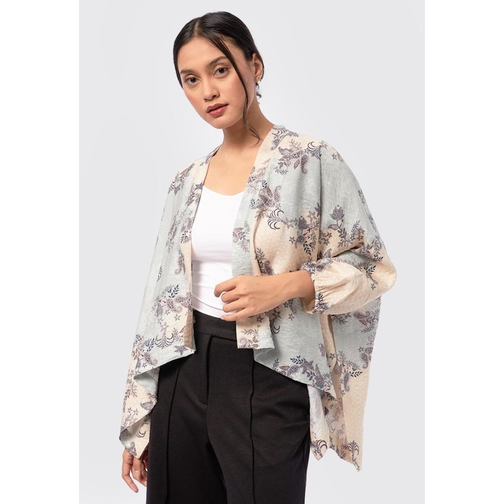 

BLUE- EXECUTIVE BATIK KIMONO OUTER 5-KMWKSG324I150 BLUE