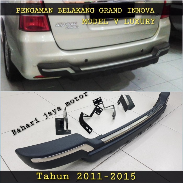 PENGAMAN BUMPER BELAKANG INNOVA 2008-2015