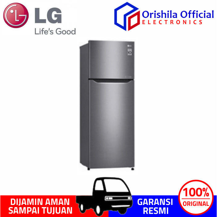 LG GN-B202SQIB KULKAS 2 PINTU SMART INVERTER LEMARI ES