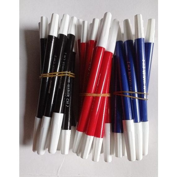 

Trend (12Pcs) Spidol Safari Cm2 Warna Hitam Merah Biru Murah Grosir Lusin/ Spidol Kecil Alat Tulis Sekolah Kantor