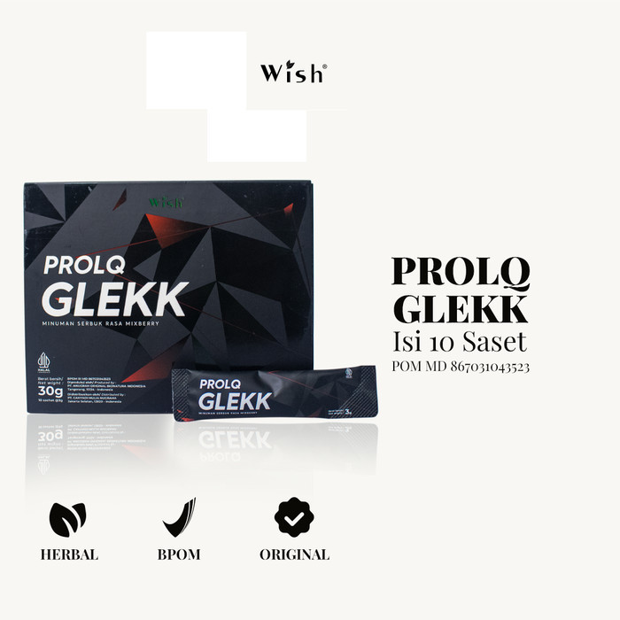 Terbaru Prolq Glekk - Herbal Rasa Mixberry 30Gr