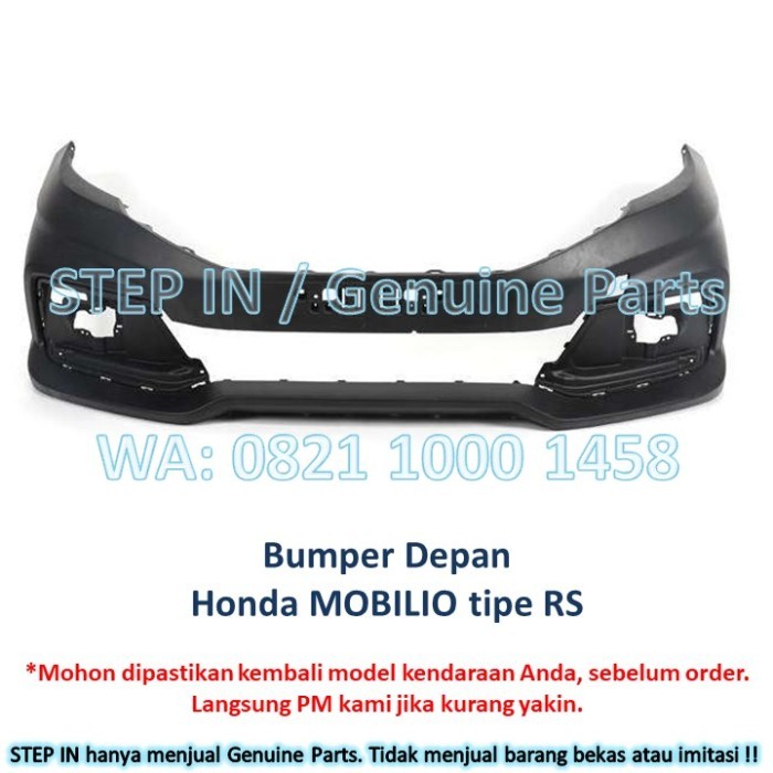 BEMPER DEPAN HONDA MOBILIO RS FRONT BUMPER BARU 2014 2015 2016 ORI