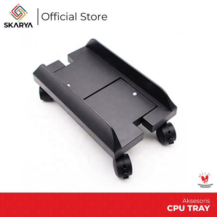CPU Tray Cubic Tray Komputer Rak Roda CPU Meja Komputer CT-05 (Baru)