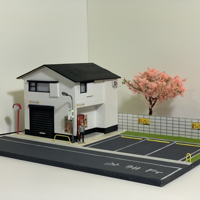 Diorama Garage JDM 1/64 A