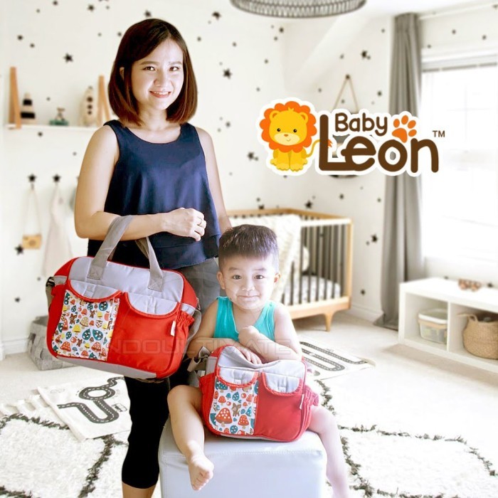 STOK TERBATAS ade BABY LEON Tas Popok Bayi (MEDIUM) Tas Perlengkapan Bayi Tas