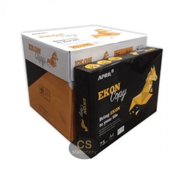 

TERMURAH - Kertas HVS A4 75gr Ekon 1 dus - Murah khusus gosend / grab
