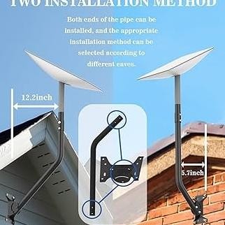 TERLARIS - Wall Mount Kit Starlink Gen 2 | Bracket Dinding Starlink Gen 2