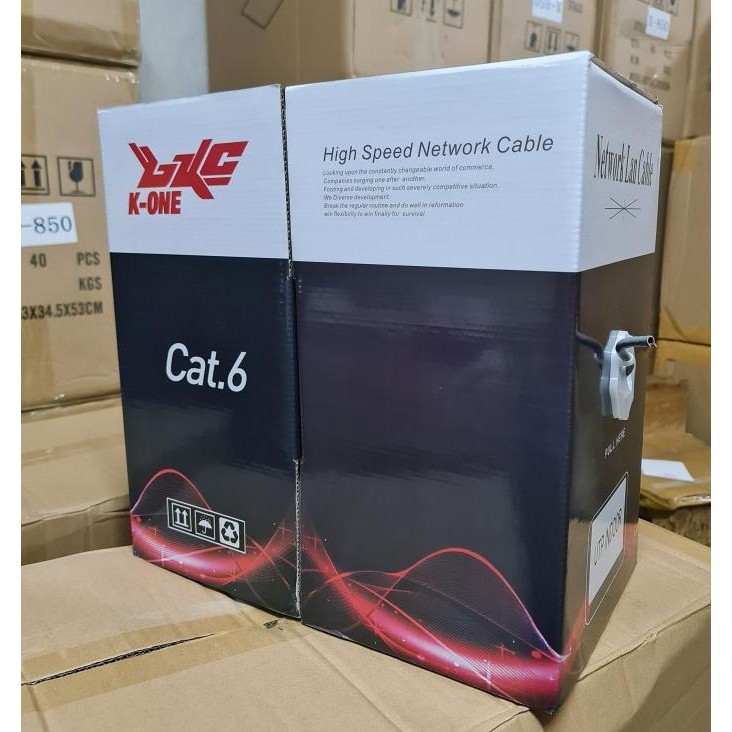 Kabel LAN FTP Cat 6 Outdoor 1 Roll (305 meter) / KABEL LAN CAT6 305M