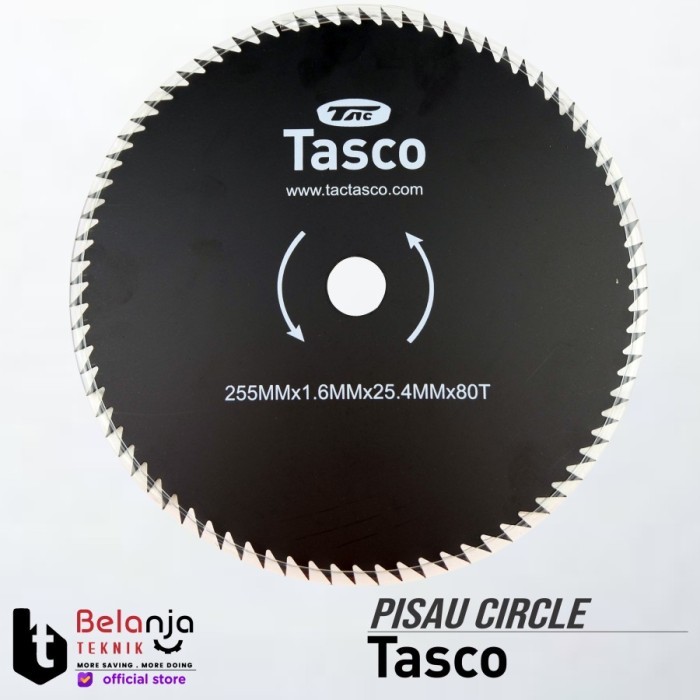 TASCO PISAU POTONG RUMPUT BULAT 80 T PISAU BABAT RUMPUT BUNDAR MATA 80