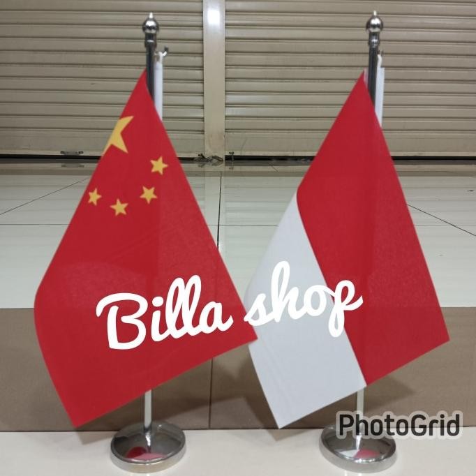 

TERLARIS - Tiang Stenlis+ Bendera Meja Indonesia China