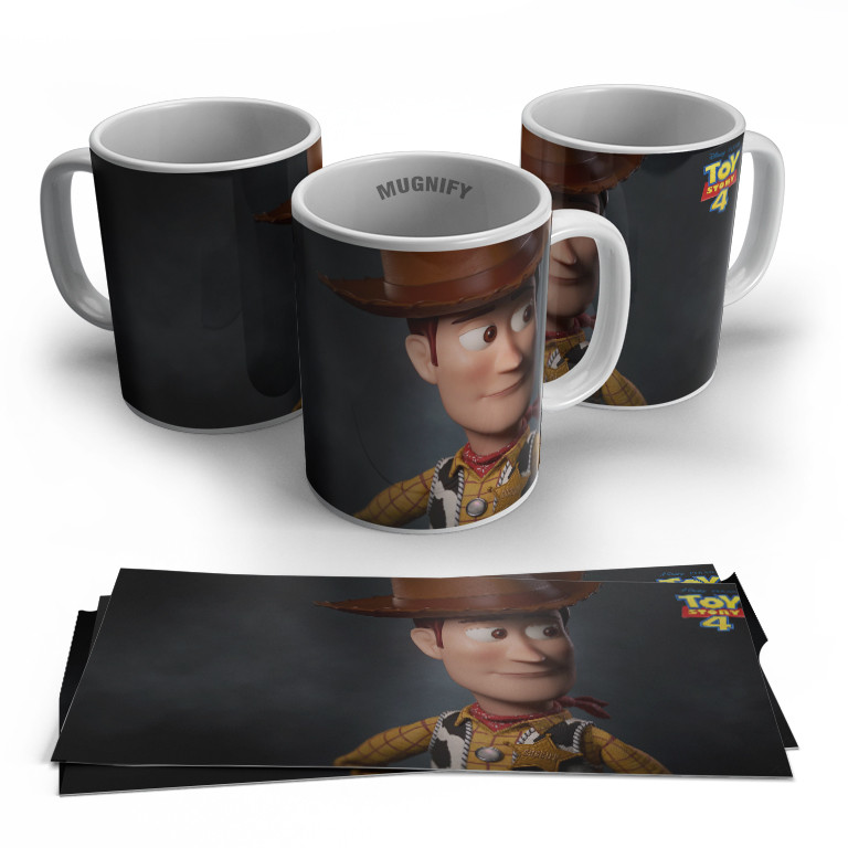 Gelas Mug Toy Story Woody  Buzz Lightyear  Koleksi Unik Pixar