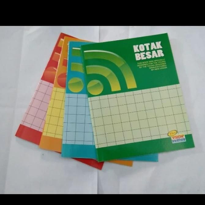 

Terlaris Buku Kotak Besar Vision Isi 30