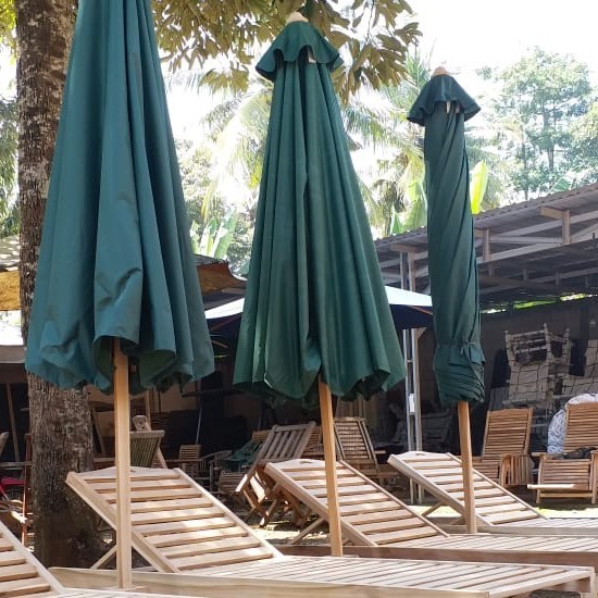 Kain meja payung taman kantata