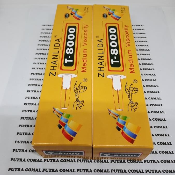 Terbaru LEM LCD TOUCHSCREEN ZHANLIDA T8000 T-8000 110ML PUTIH CLEAR BENING