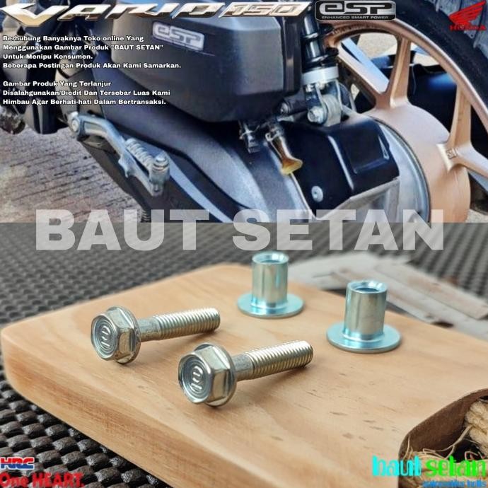 baut set pegangan box filter honda vario 150 
