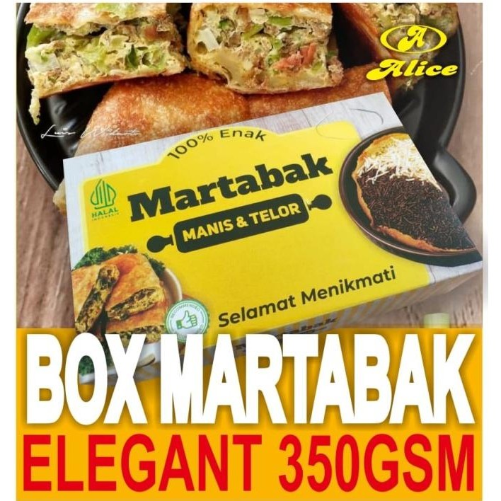 

Terlaris dus martabak sedap mantab 67 21x13,5 100pcs/pak COD