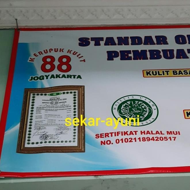 

Kerupuk Kulit/Rambak/Krecek Sapi 500Gr Untuk Sayur